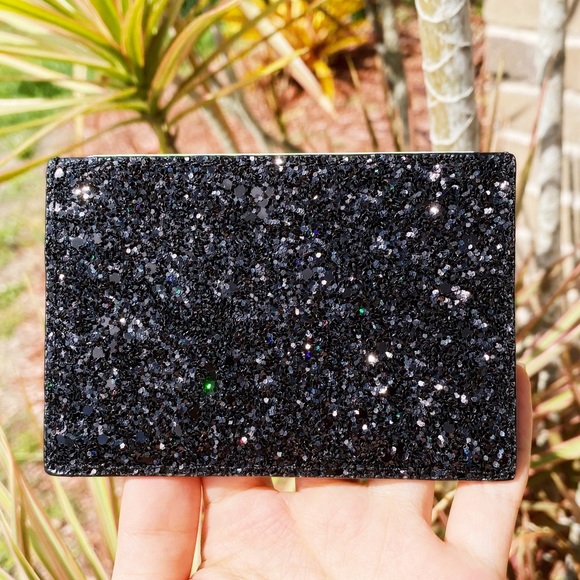 Kate spade card holder wallet black glitter - Picture 3 of 4